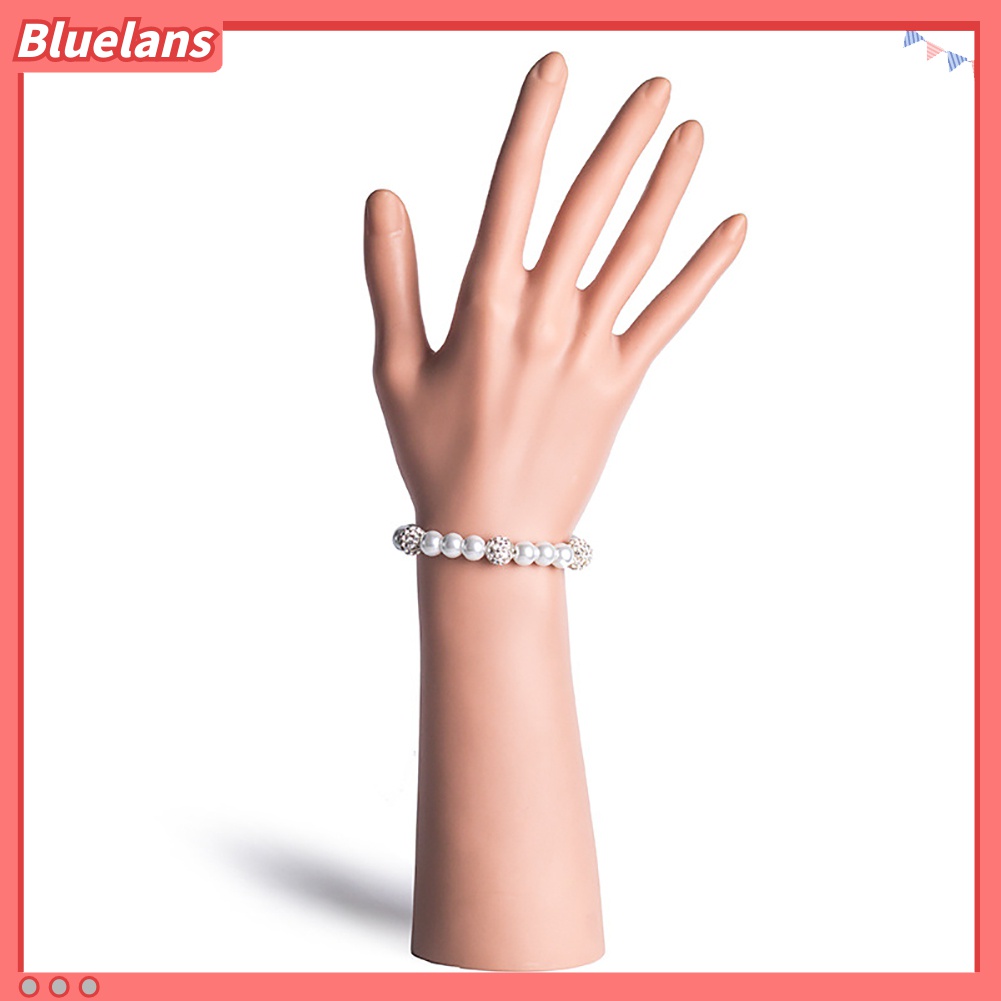 Vòng Tay Đính Đá Và Ngọc Trai Giả Thanh Lịch Cho Nữ