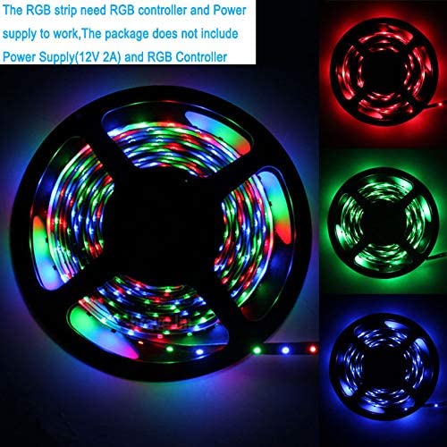 Cuộn Dây Đèn Led 5m Rgb 2835 / 3528 300 Bóng Không Kèm Điều Khiển Rgb