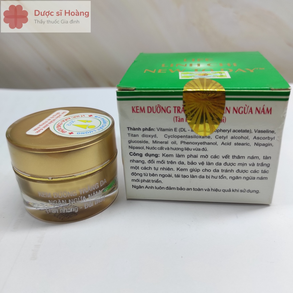 Kem Dưỡng Trắng Da Toàn Thân LIFE Linh Chi - New To Day 12g