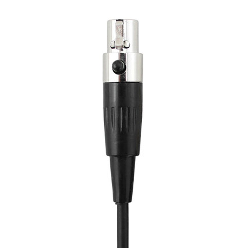 3.5mm Jack to 3Pin Mini XLR Female For BM800 PC Headphone Mixer Microphone Stereo Camera Amplifier 1M