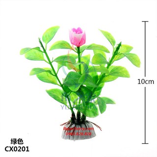 Cây trang trí bể cá mini 10cm - 12cm ( Bằng nhựa )