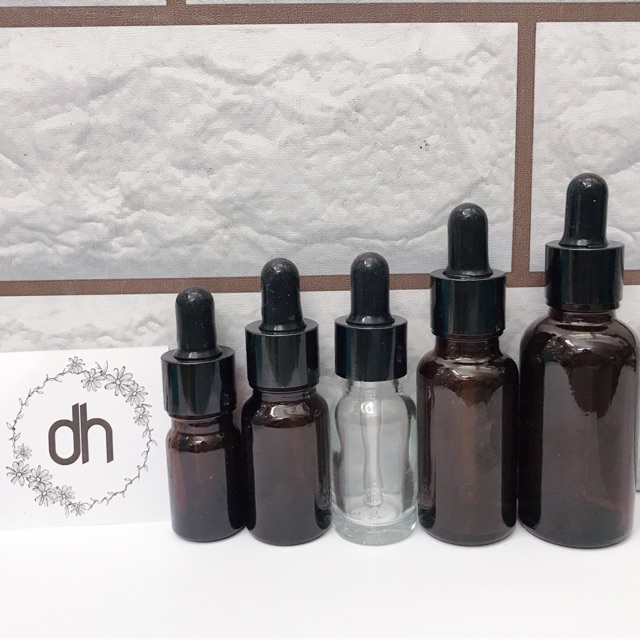 CHAI SERUM THUỶ TINH CÁC LOẠI 5ml 10ml 20ml 30ml