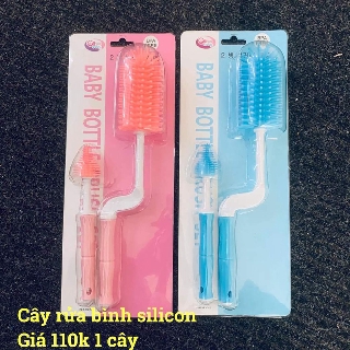 cây rửa bình sữa silicone