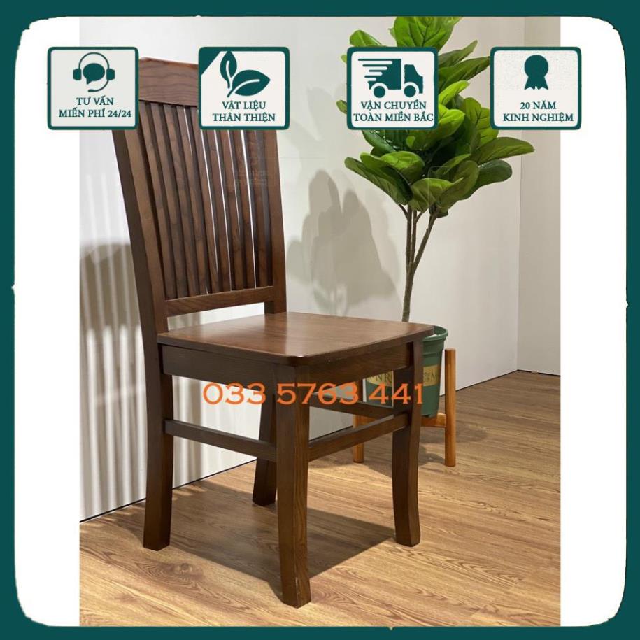Ghế bàn ăn kèm bàn kích thước 160x80cm gỗ sồi nga cao cấp nhập khẩu - giá tại xưởng