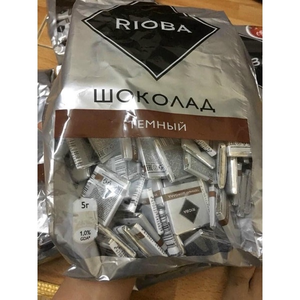 Kẹo Socola Rioba Nga túi 400g, 800g DATE 23/10/2024