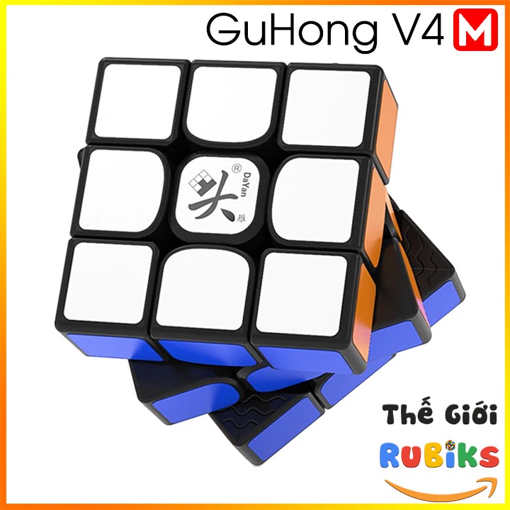 Khối Rubik 3x3 DaYan GuHong V4 M Có Nam Châm (Hãng Mod M)