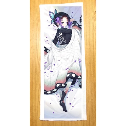 Gối ngủ anime kochou shinobu dài 40cm x 1m /Gối ôm trùng trụ kimetsu no yaiba