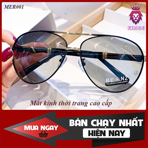 Kính Râm Nam Merc - Thời Trang Cổ Điển - Tròng Polarized Chống Lóa - MER001