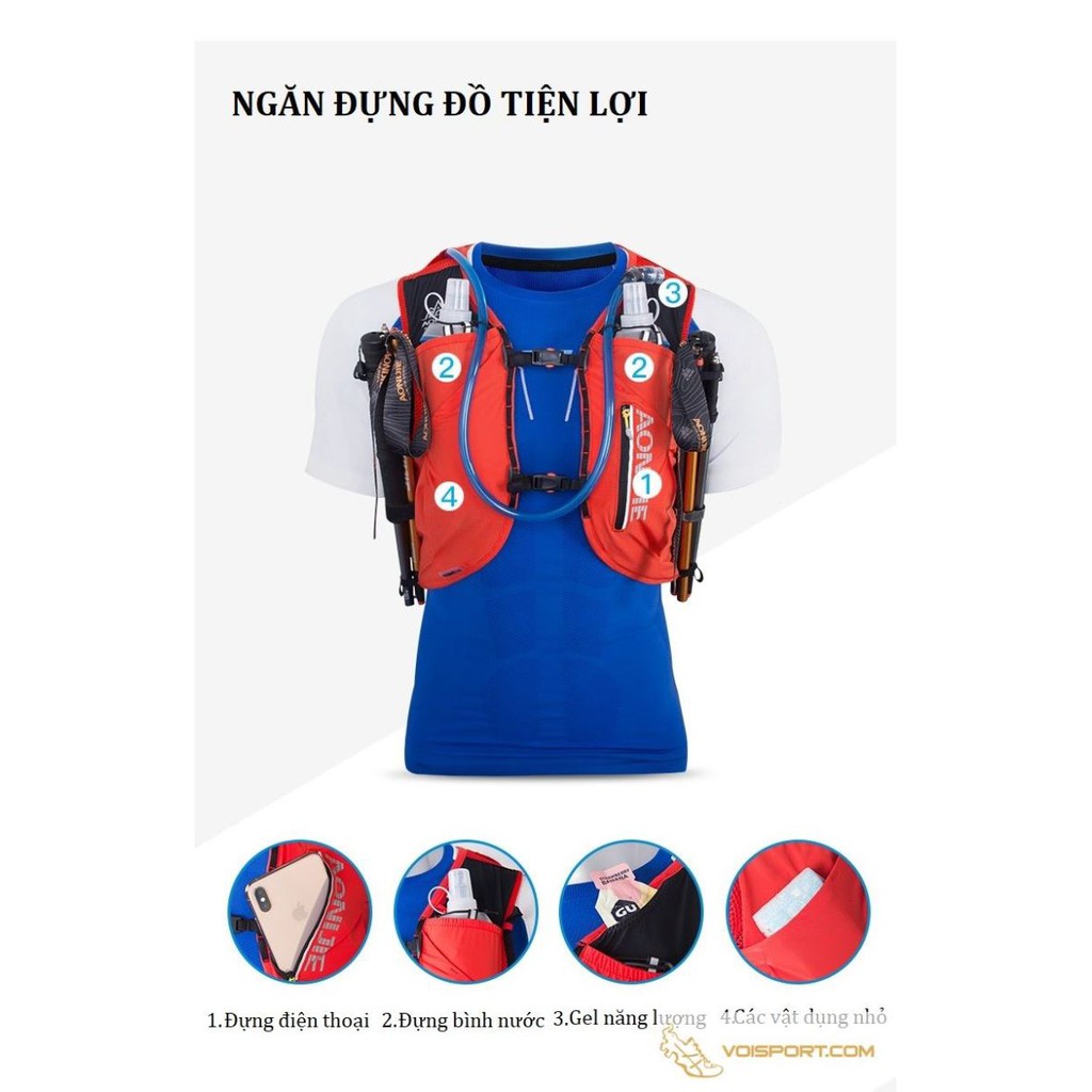 Balo vest nước Aonijie C962