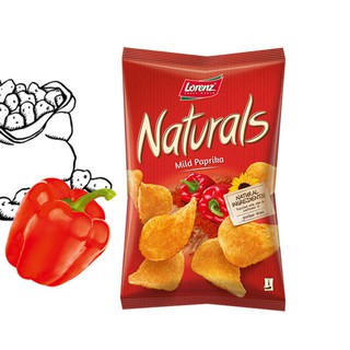 Snack khoai tây Lorenz Naturals các vị 100g
