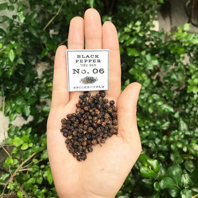 Black pepper - Tiêu đen thơm cay Hồ Tiêu sạch Việt Nam Hũ 120ml | BigBuy360 - bigbuy360.vn