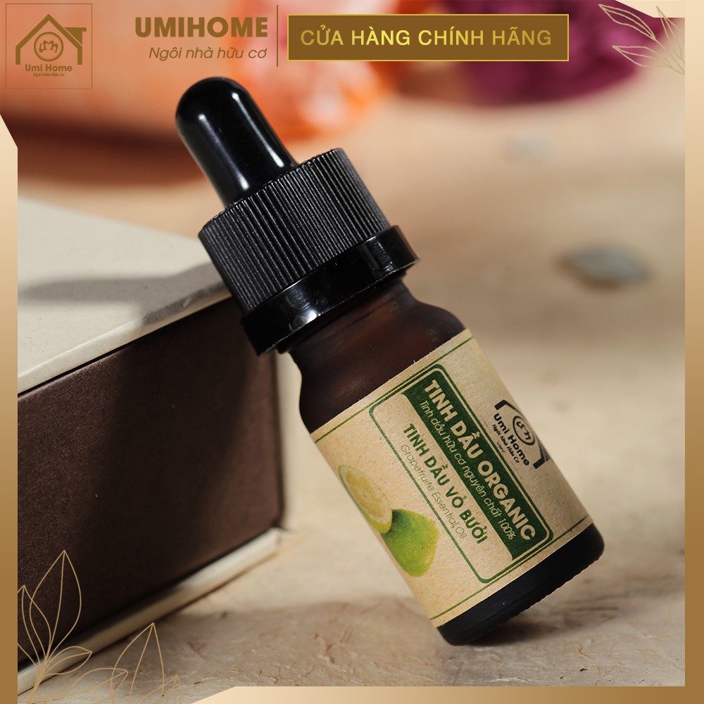 Tinh dầu Vỏ Bưởi hữu cơ UMIHOME 10ml nguyên chất