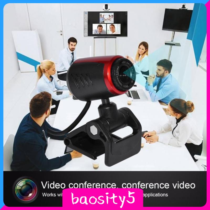 Webcam Baosity5 Hd H2 30fps Tích Hợp Mic Cho Pc / Chơi Game | BigBuy360 - bigbuy360.vn