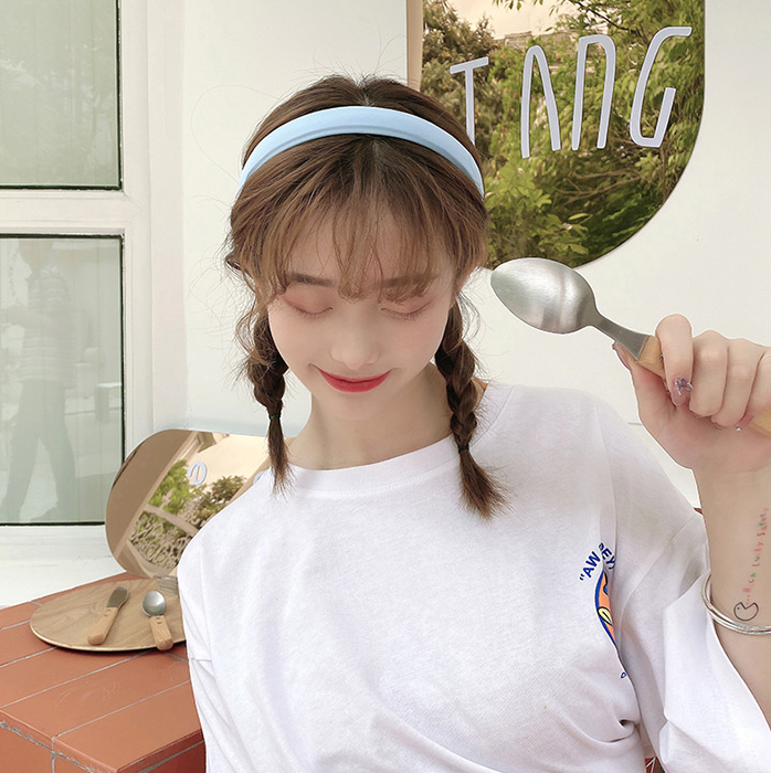 Băng đô băng đô vải màu Hàn Quốc Kẹp tóc Phụ kiện tóc