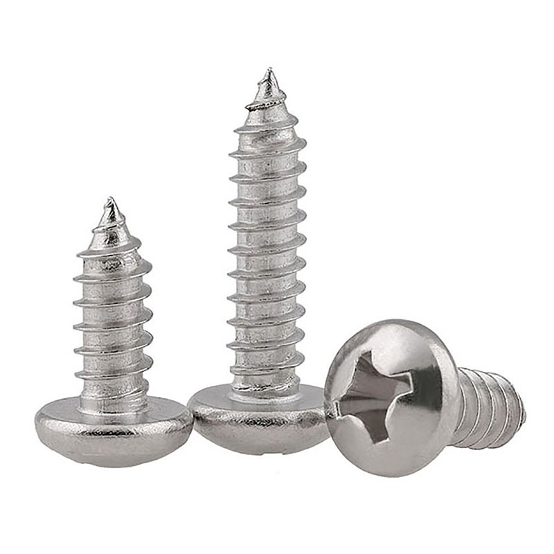 Ốc vít đầu tròn bằng thép không gỉ A4 M2 M2.2 M2.6 M3 M3.5