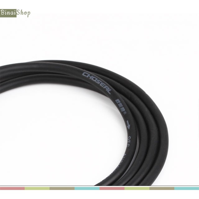 Cáp âm thanh 3.5mm - 6.35mm Choseal Q385