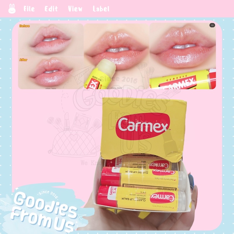 Son Dưỡng Môi Carmex Thỏi Set Sale 50% !!