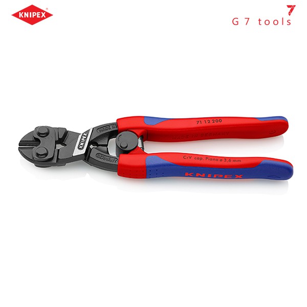 Kìm Knipex CoBolt® Lưỡi Cắt 64 HRC chiều dài 200mm - 71 02 200 / 71 12 200      _G7tools_