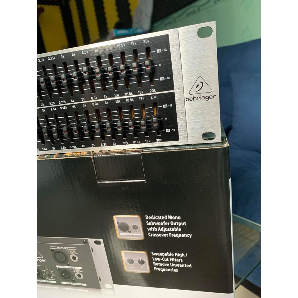 ( HÀNG CHÍNH HÃNG ) Lọc xì equalizer cao cấp BEHRINGER ULTRAGRAPH PRO FBQ3102 chính hãng công nghệ của Đức