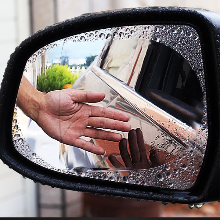 Bộ 2 miếng dán chống bám nước gương chiếu hậu - cửa sổ xe hơi