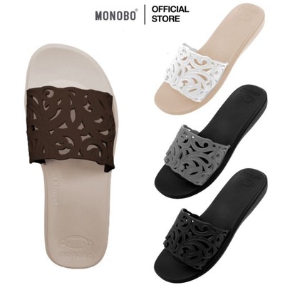 Dép nữ trung niên Thái lan chất cao su chống trơn trượt êm nhẹ Monobo Moniga 4.3