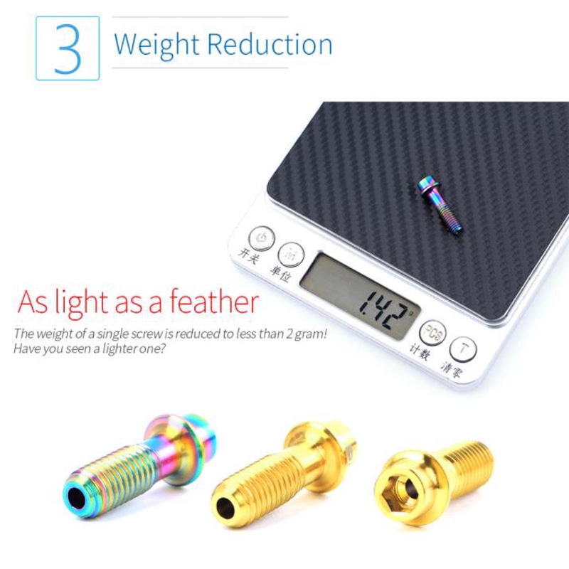 Set 2 Kẹp Cố Định Khung Sườn Xe Đạp Leo Núi Kích Thước M5X18mm