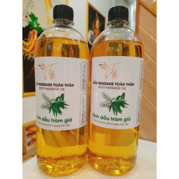 Tinh dầu massage sả gừng thiên nhiên
