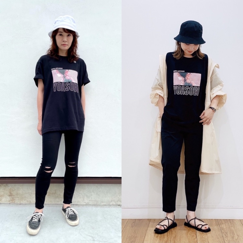 Áo phông nữ cổ tròn YOASOBI UT xinh xắn, dễ thương của Uniqlo