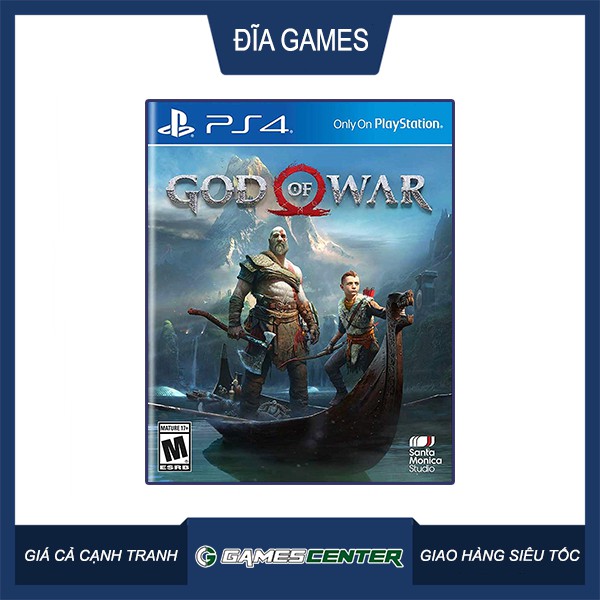 Đĩa game PS4 God Of War