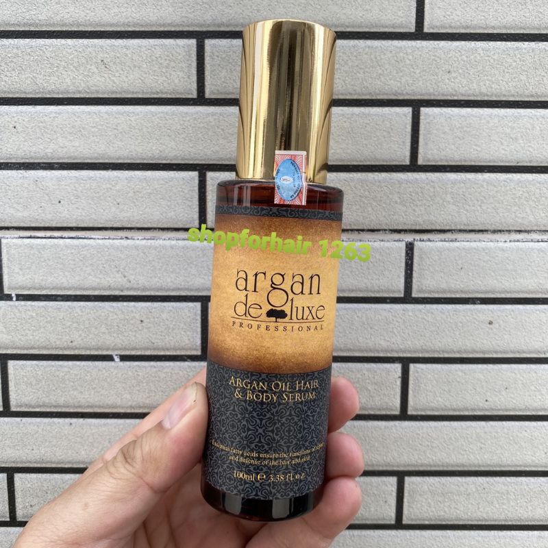 TINH DẦU PHỤC HỒI TÓC HƯ TỔN ARGAN OIL DULUXE SERUM 100ML