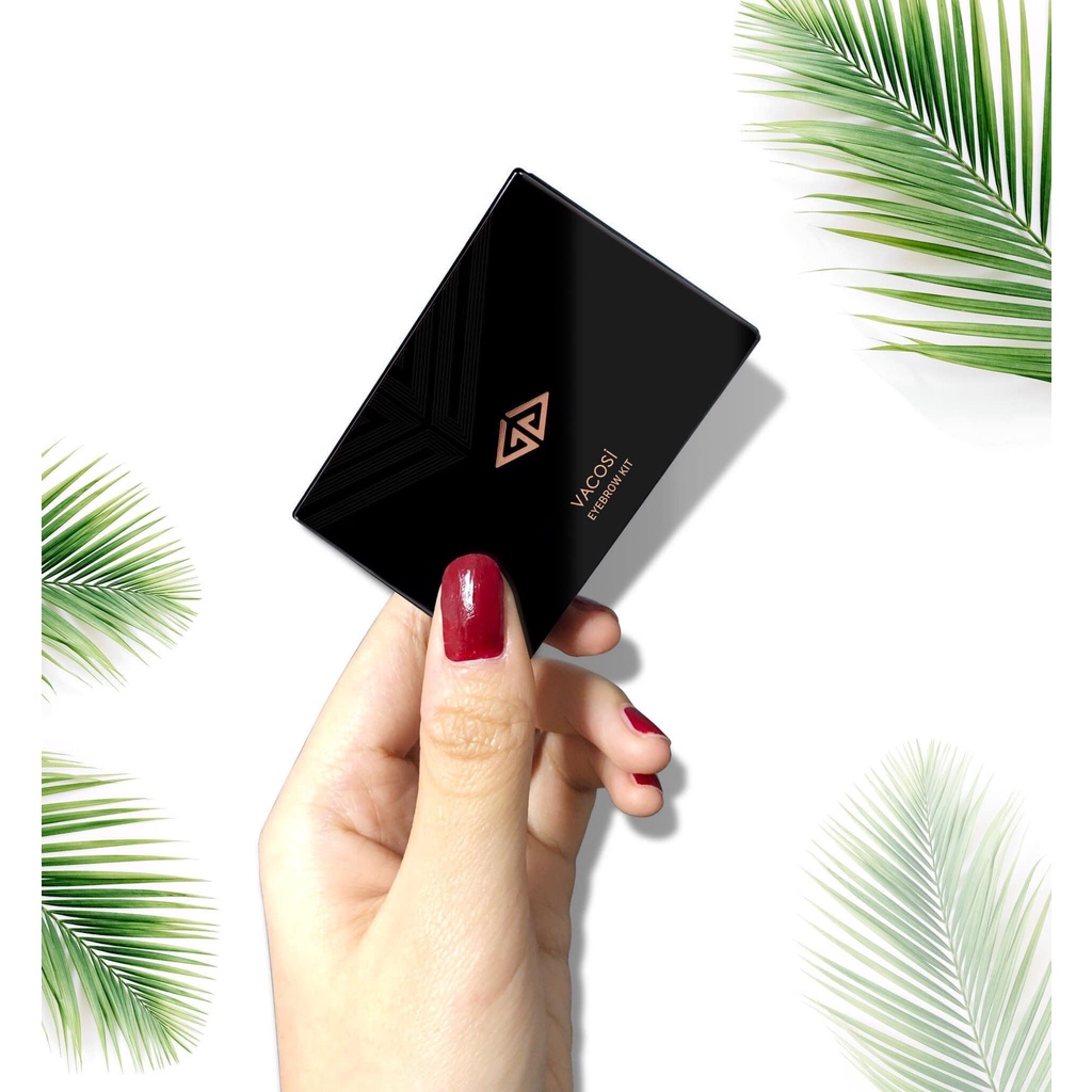BỘ KIT VẼ MÀY: Bột Mày + Kem Che Khuyết Điểm -  VACOSI EYEBROW KIT POWDER + CONCEALER | BigBuy360 - bigbuy360.vn