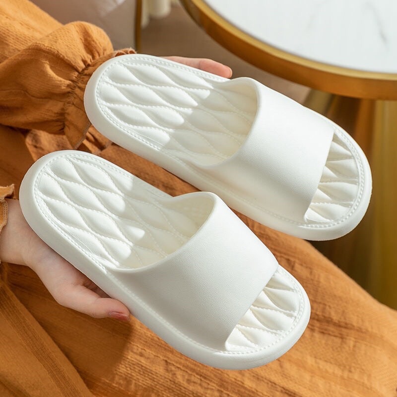 Dép bánh mì nam nữ quai ngang đế cao hàng xịn dép xốp đi êm chân hàng hottrend freeship