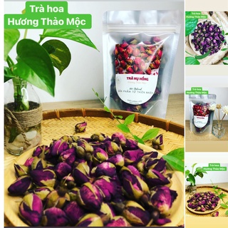 Trà nụ hoa hồng khô sấy lạnh đà lạt - hương thảo mộc
