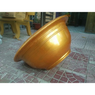 Sơn chậu kiểng nhũ vàng , nhũ đồng