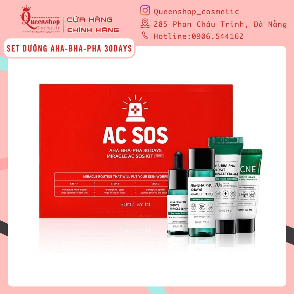 Bộ dưỡng da AHA.BHA.PHA 30 Days Miracle AC SOS KIT