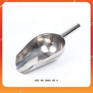 Muôi Xúc Đá Inox số 4