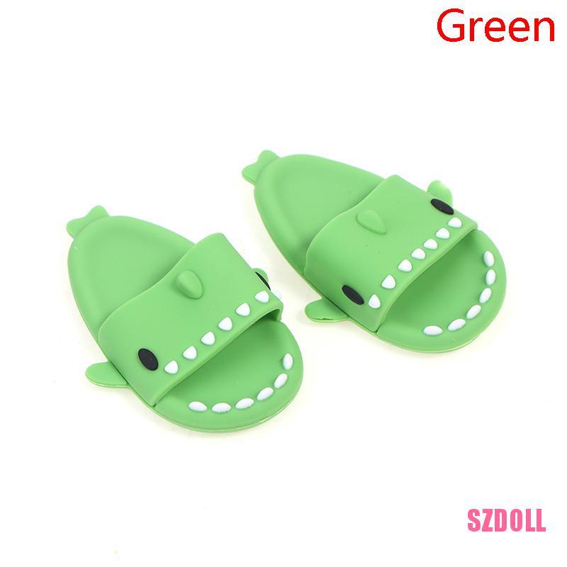1 Đôi Dép Hình Cá Mập 3*4.6cm Cho Búp Bê 1/6BJD
