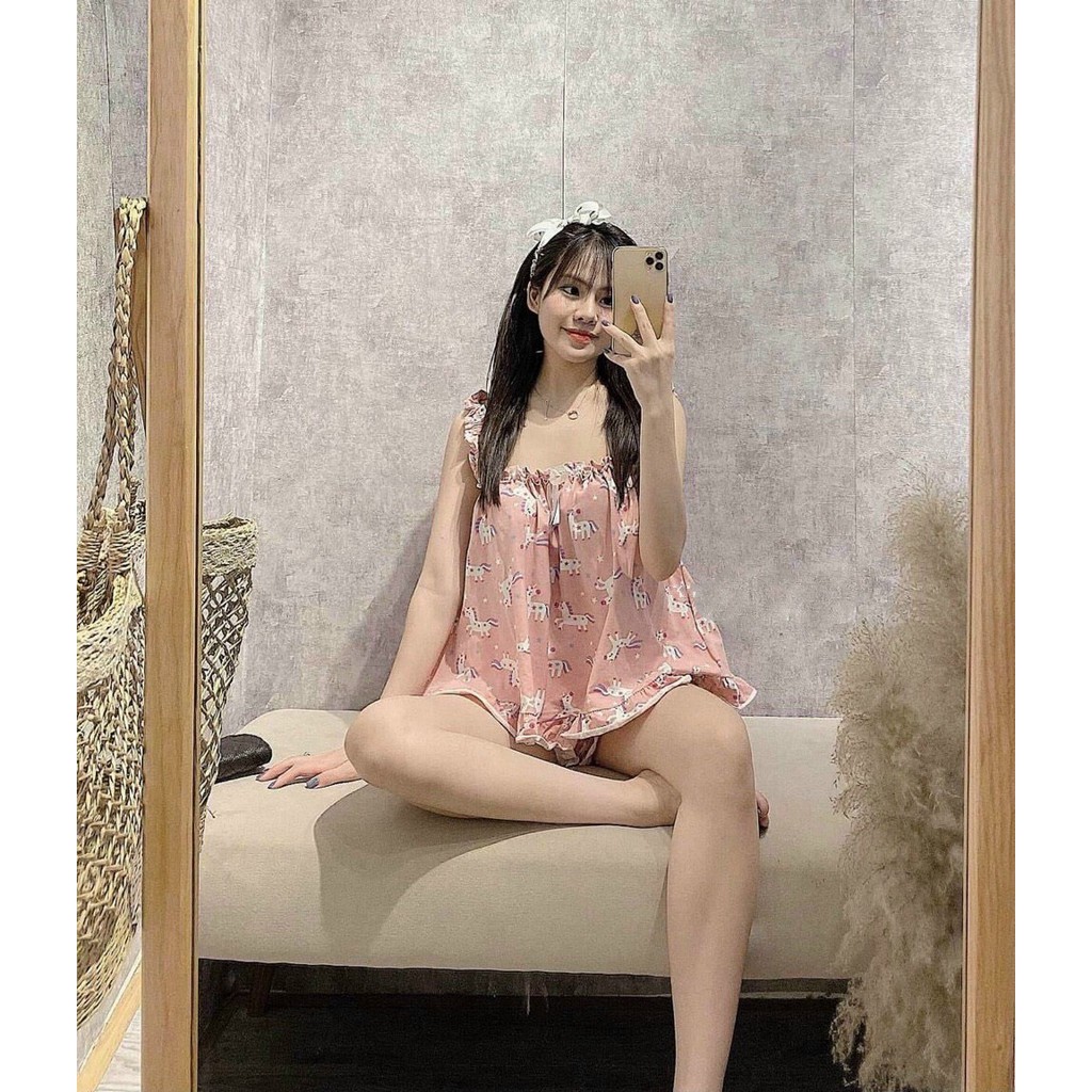 Đồ ngủ 2 dây quần ngắn [Có sẵn] | BigBuy360 - bigbuy360.vn