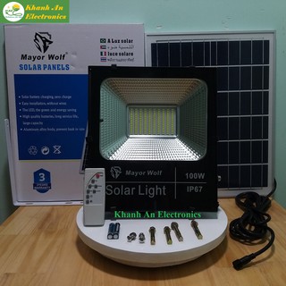 Đèn năng lượng mặt trời - pha 100w