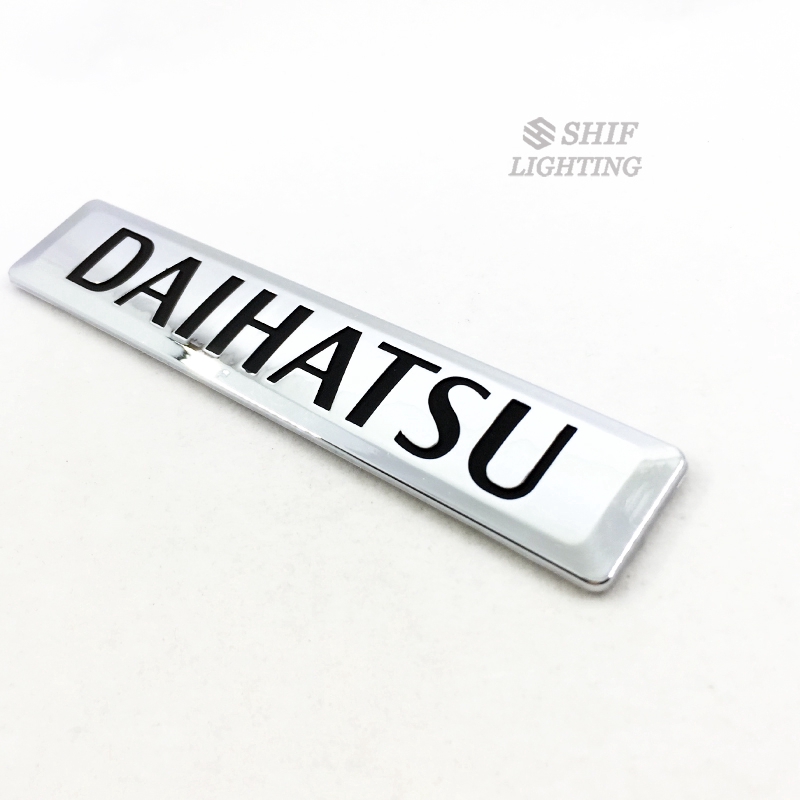 Nhãn dán logo xe hơi bằng ABS họa tiết chữ DAIHATSU