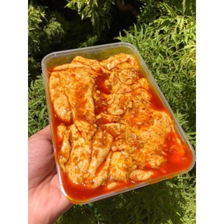 (HCM - CHỈ GIAO HỎA TỐC) Vú heo ướp sẵn (500gr)