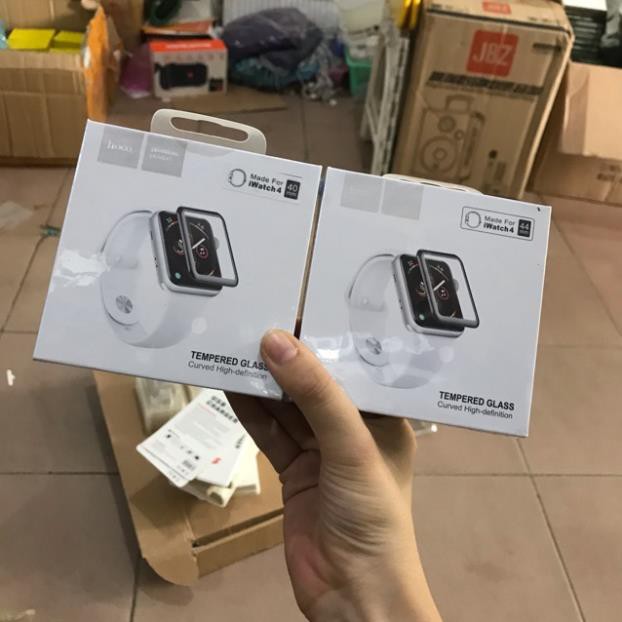 Dán cường lực full viền Apple watch size 40/44mm chính hãng Hoco