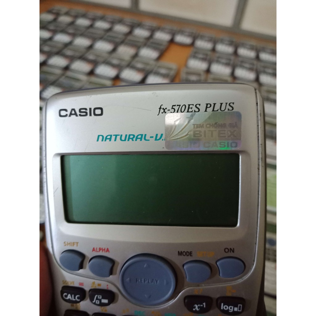 [Mã SKAMLSC095 giảm 10% tối đa 70K đơn 100K] Máy tính bỏ túi cũ CASIO 570 ES PLUS 99%| CASIO FX 570ESPLUS CŨ CHÍNH HÃNG