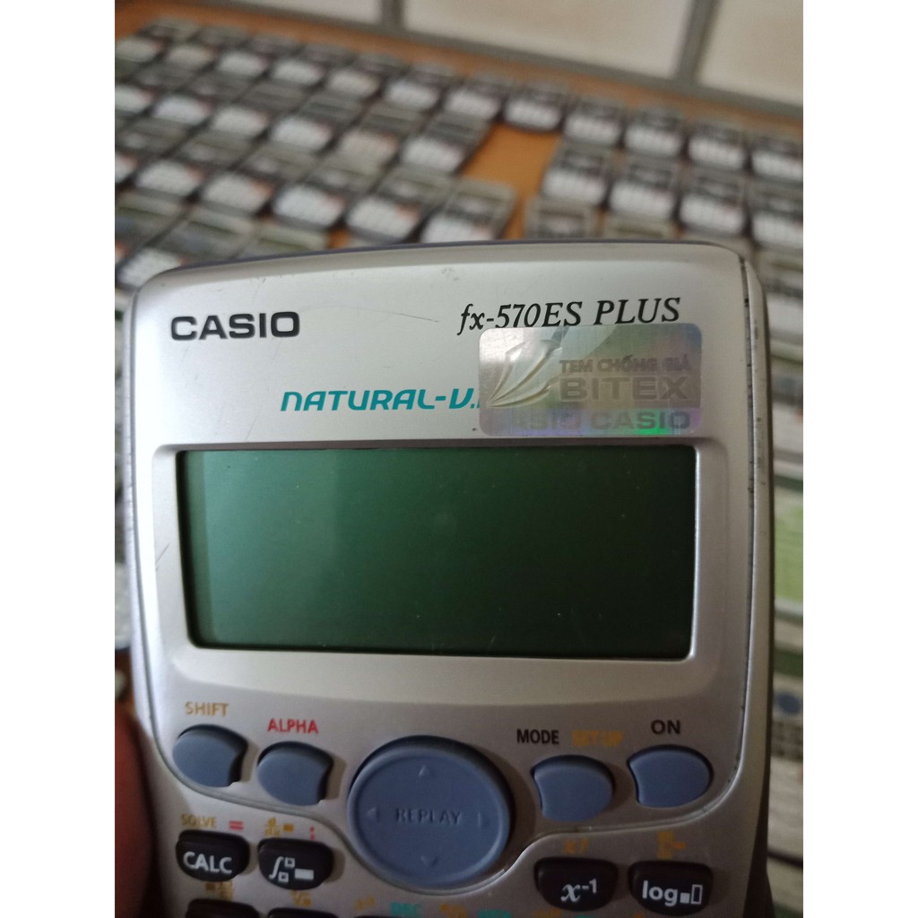 [Mã SKAMLSC095 giảm 10% tối đa 70K đơn 100K] Máy tính bỏ túi cũ CASIO 570 ES PLUS 99%| CASIO FX 570ESPLUS CŨ CHÍNH HÃNG