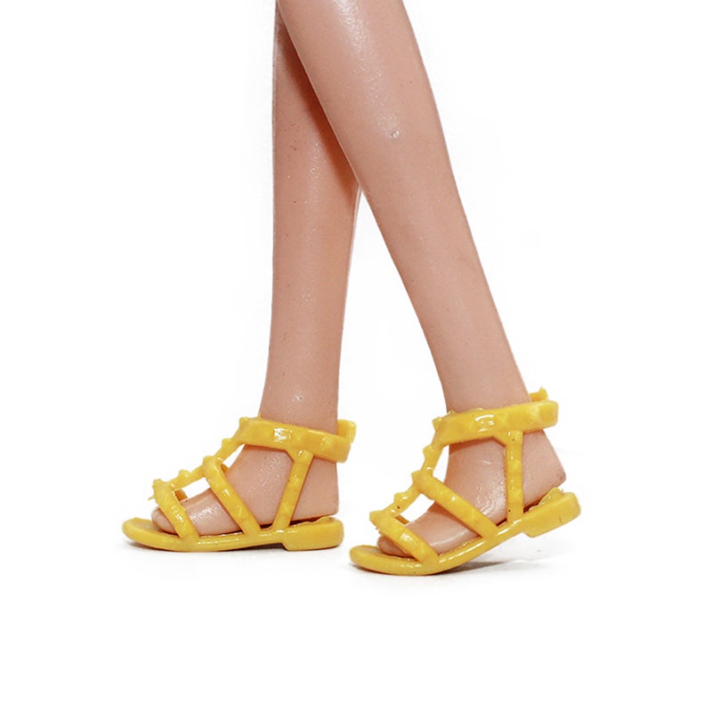 Giày Búp Bê barbie 30cm Đế Bằng Thiết Kế Dễ Thương