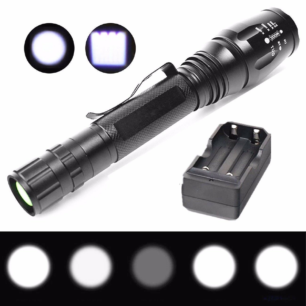 Đèn pin siêu sáng pcbfun ULTRAFIRE T6 Led 18650 100000lm