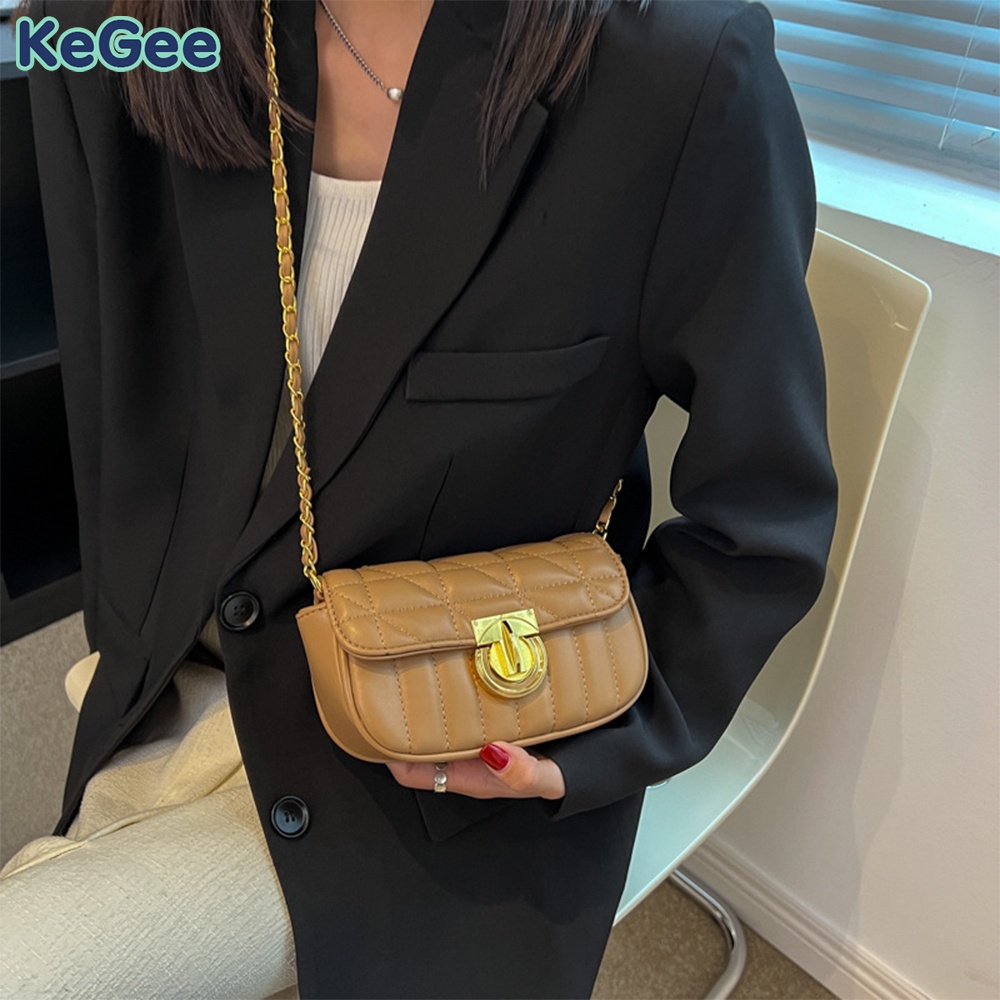 Túi Đeo Chéo Nhỏ Gọn Thiết Kế Mới Thanh Lịch Cổ Điển Cho Nữ
