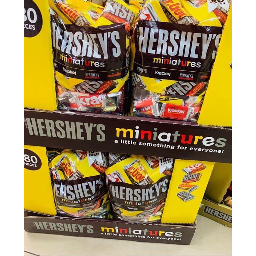 Kẹo sô cô la Chocolate Hershey Miniatures