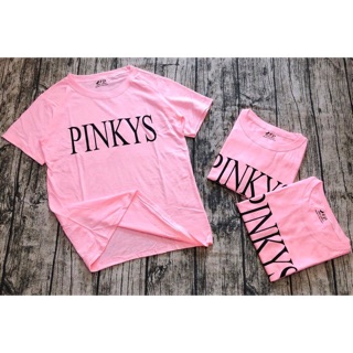 [RẺ NHẤT SHOPEE] Áo thun giấy màu hồng baby siêu ngọt cute chữ vàng - Kèm video chất vải