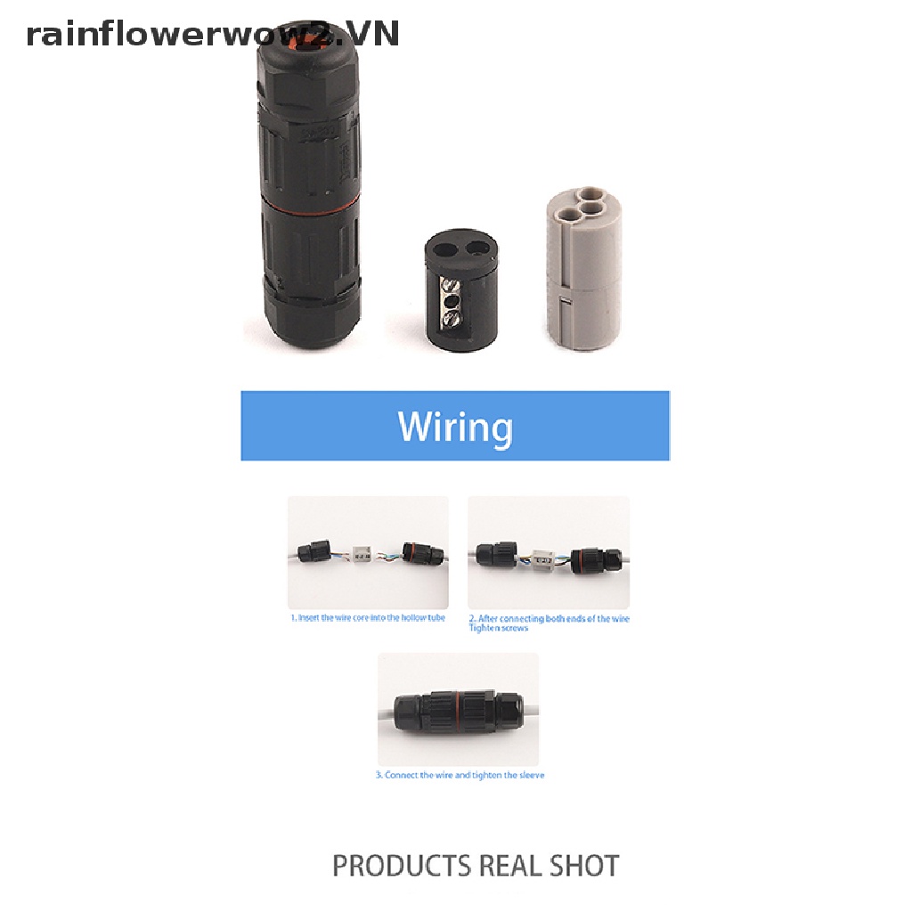 Phích Cắm Điện 3 Chấu Thẳng Chống Thấm Nước Tiện Dụng